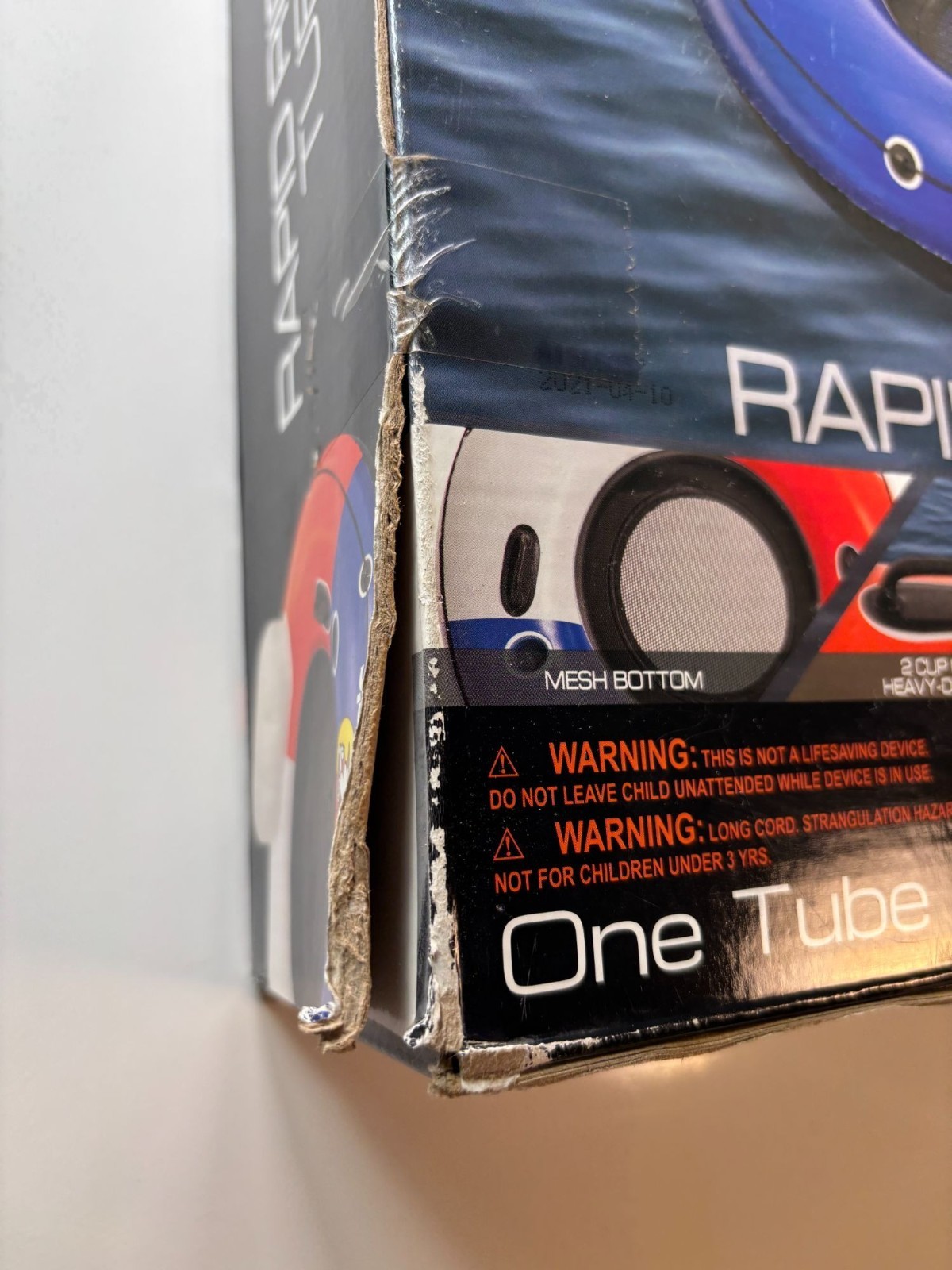 Bestway BUC-EE’s Hydro-Force Rapid Rider Tube – Red, White and Blue Tubing Float