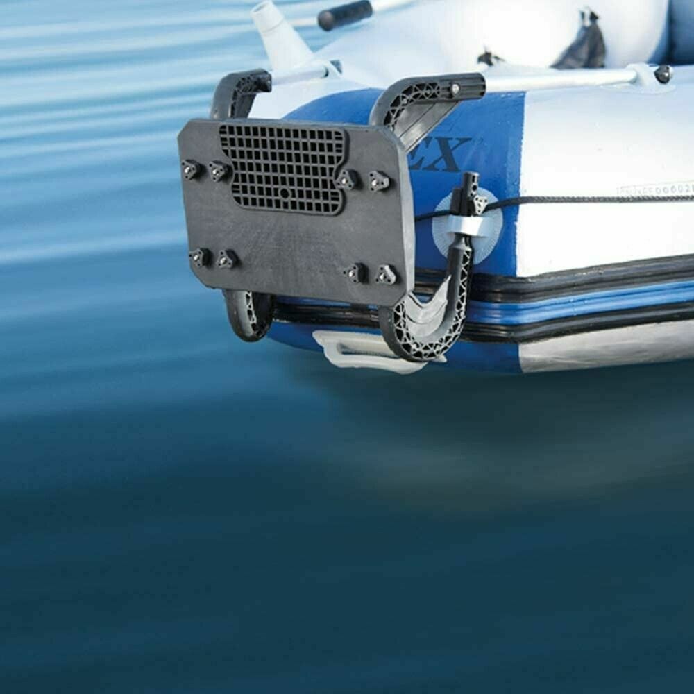 Intex Boat Motor Mount Kit for Inflatable Fishing Boat (2 Pack) Seahawk 2,3,4