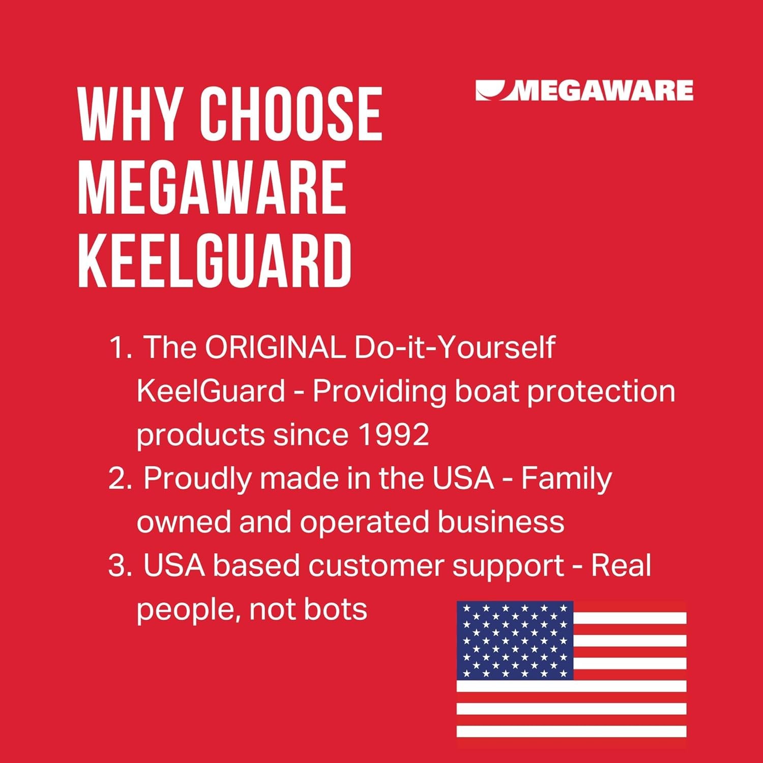 Megaware KeelGuard 20106 6 Ft White Boat Keel Protector DIY Fiberglass Aluminum