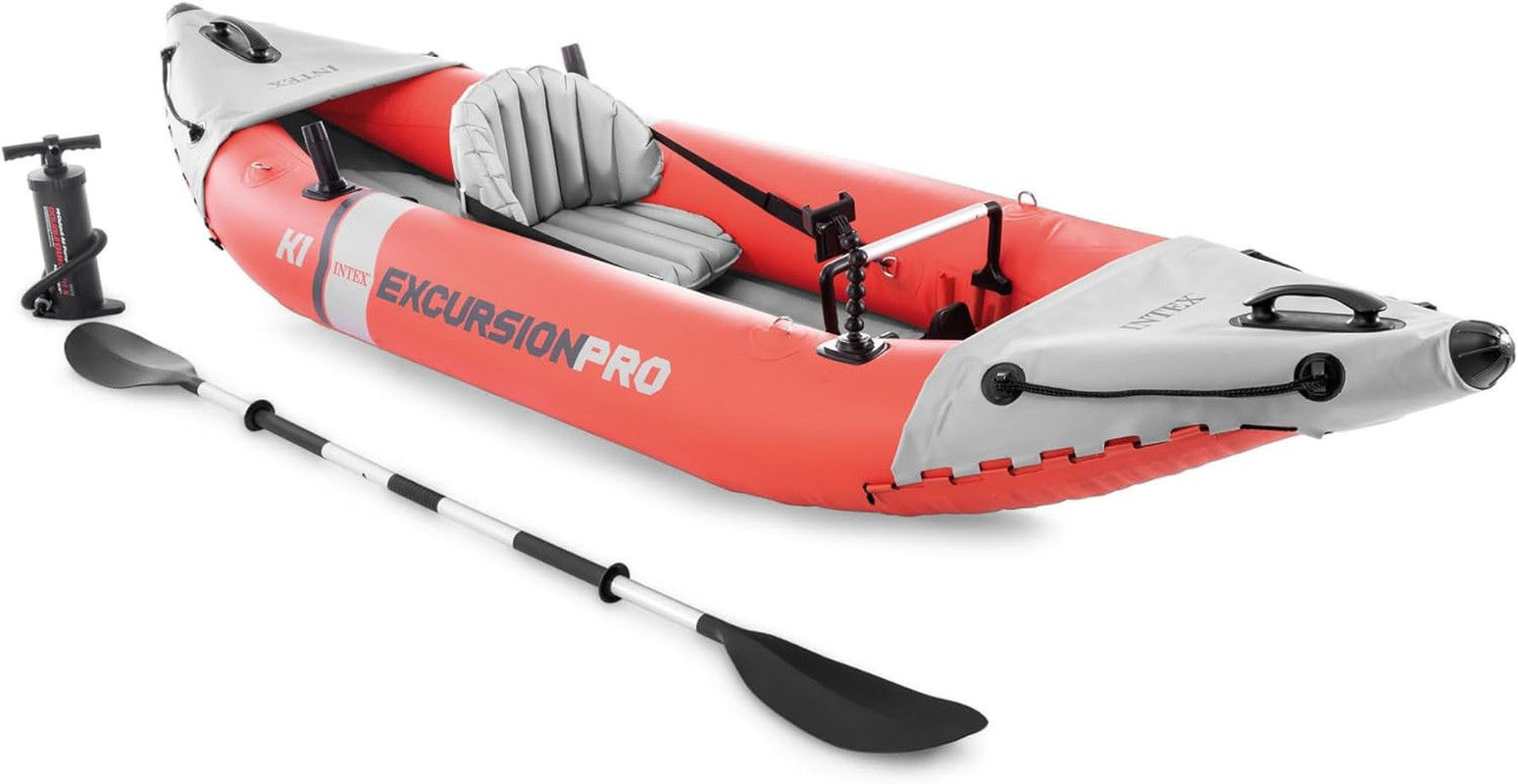 Intex 68309EP Excursion Pro K2 Inflatable Kayak Set: Includes Deluxe 86In Kayak