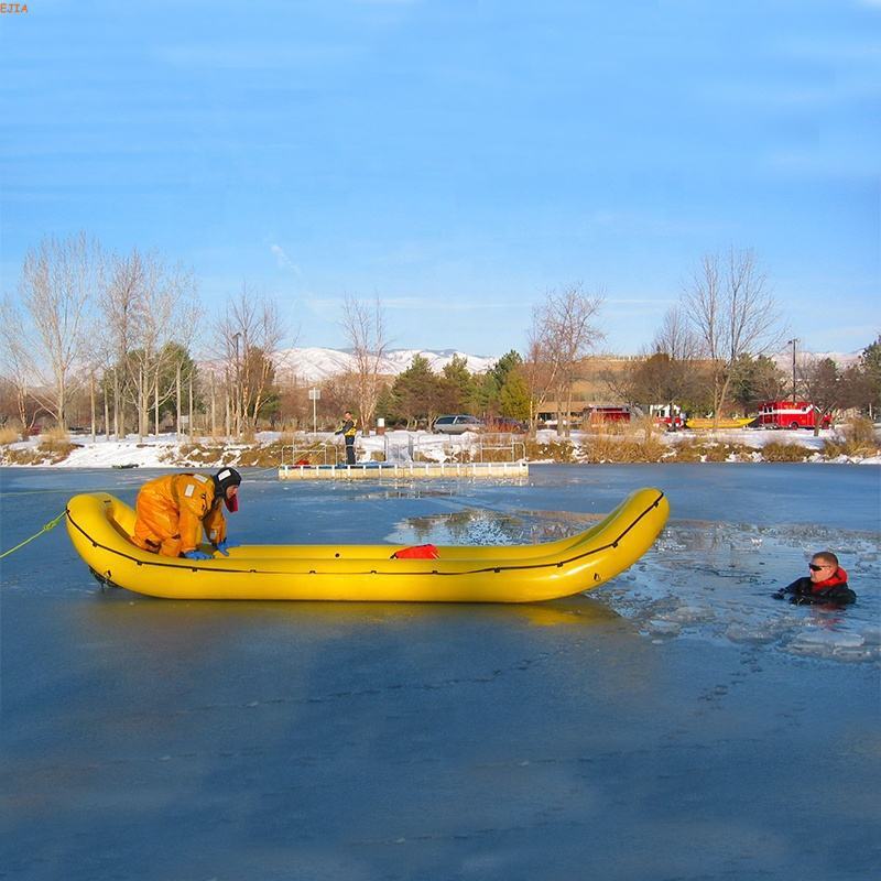 Professional Inflatable Ice Rescue Sled Inflatable Water Rescue Jet Ski Board