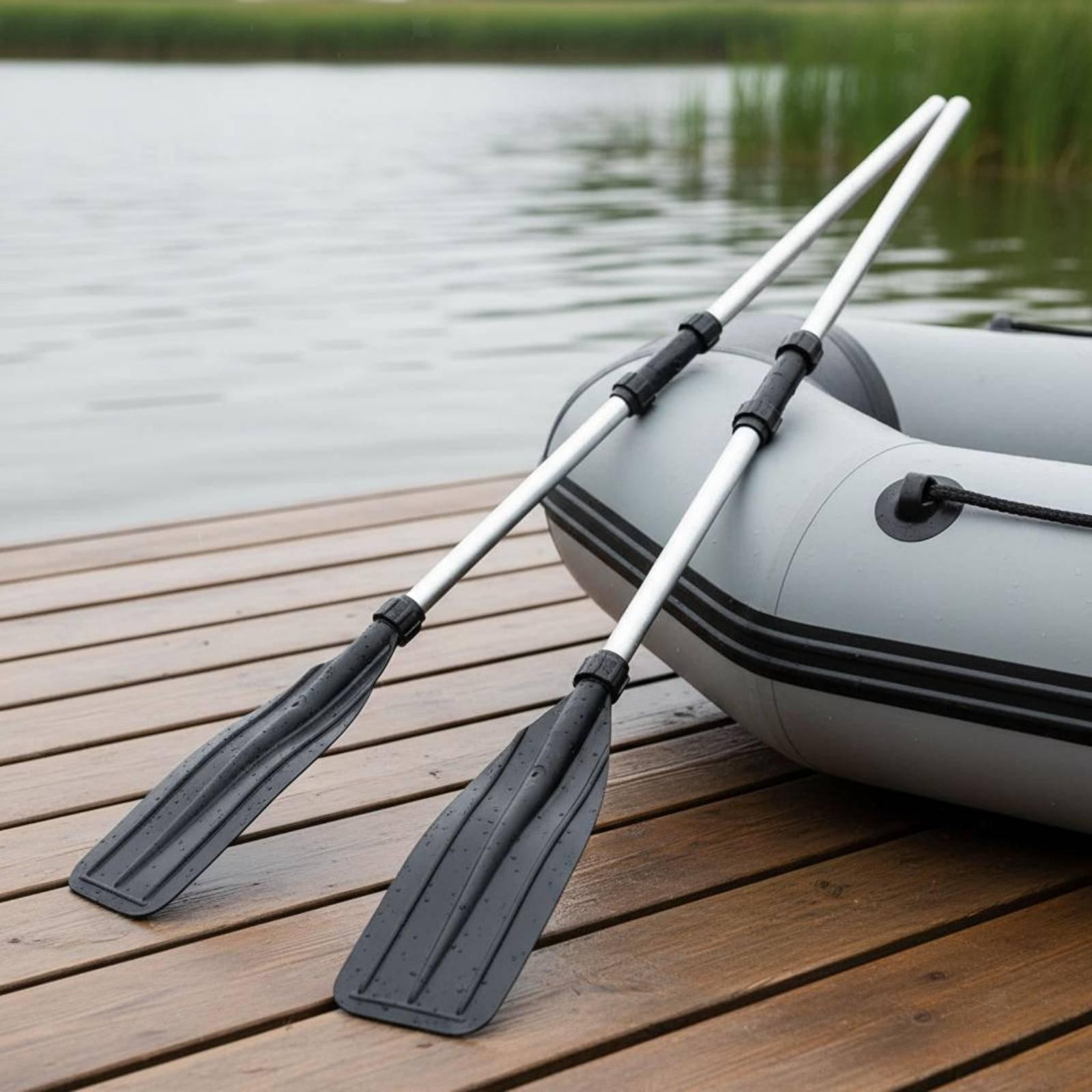 2 Pieces Inflatable Boat Oars Long-Lasting Boating Equipment Lightweight