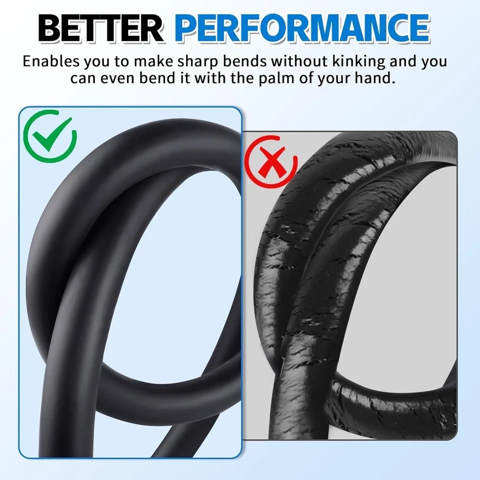 1/2 ID Transmission Oil Cooler Hose, 10FT Transmission Cooler Line f