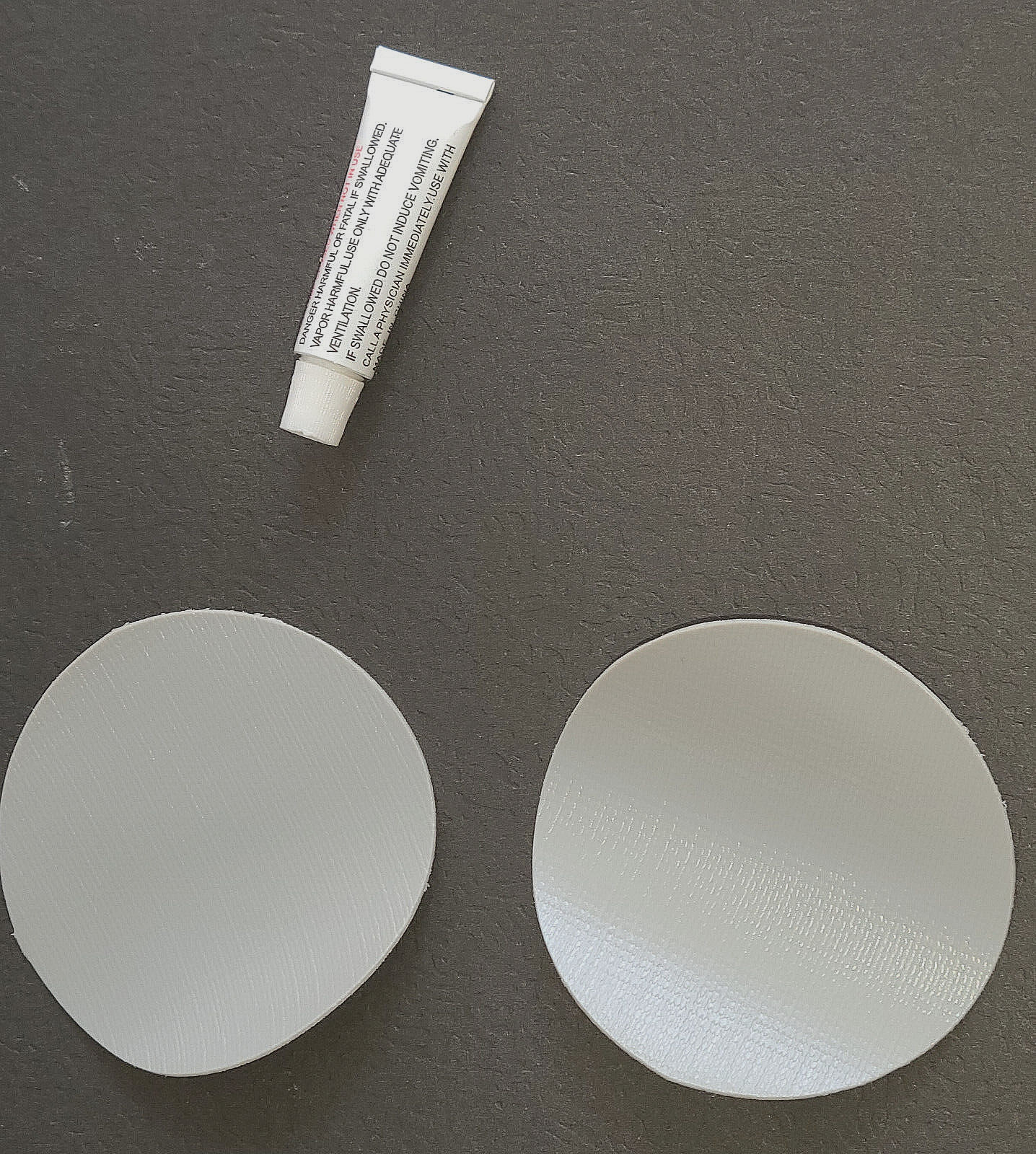 23-Gauge Gray Vinyl Repair Patch+Glue: Inflatables Boat Raft Dinghy Kayak PVC
