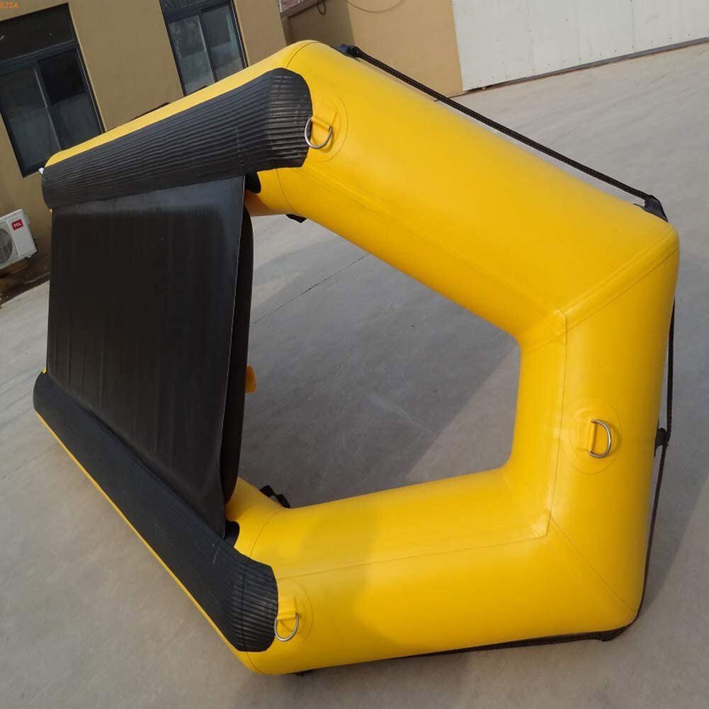 Inflatable Ice Rescue Sled Inflatable Rapid Raft Water Rescue Boat Jet Ski Board