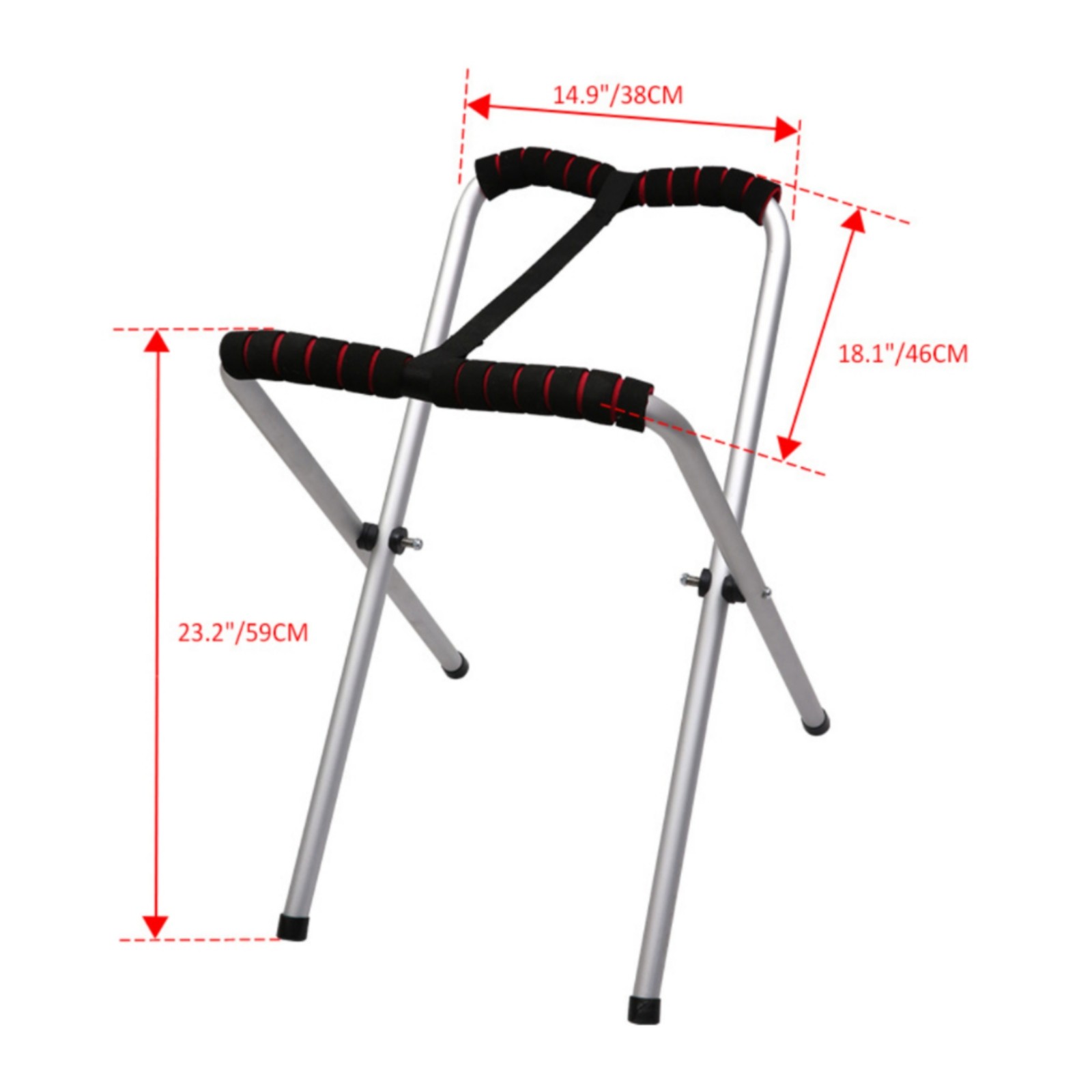 2 Pieces Inflatable Watercraft Stand Foldable Folding Kayak Stand Lightweight
