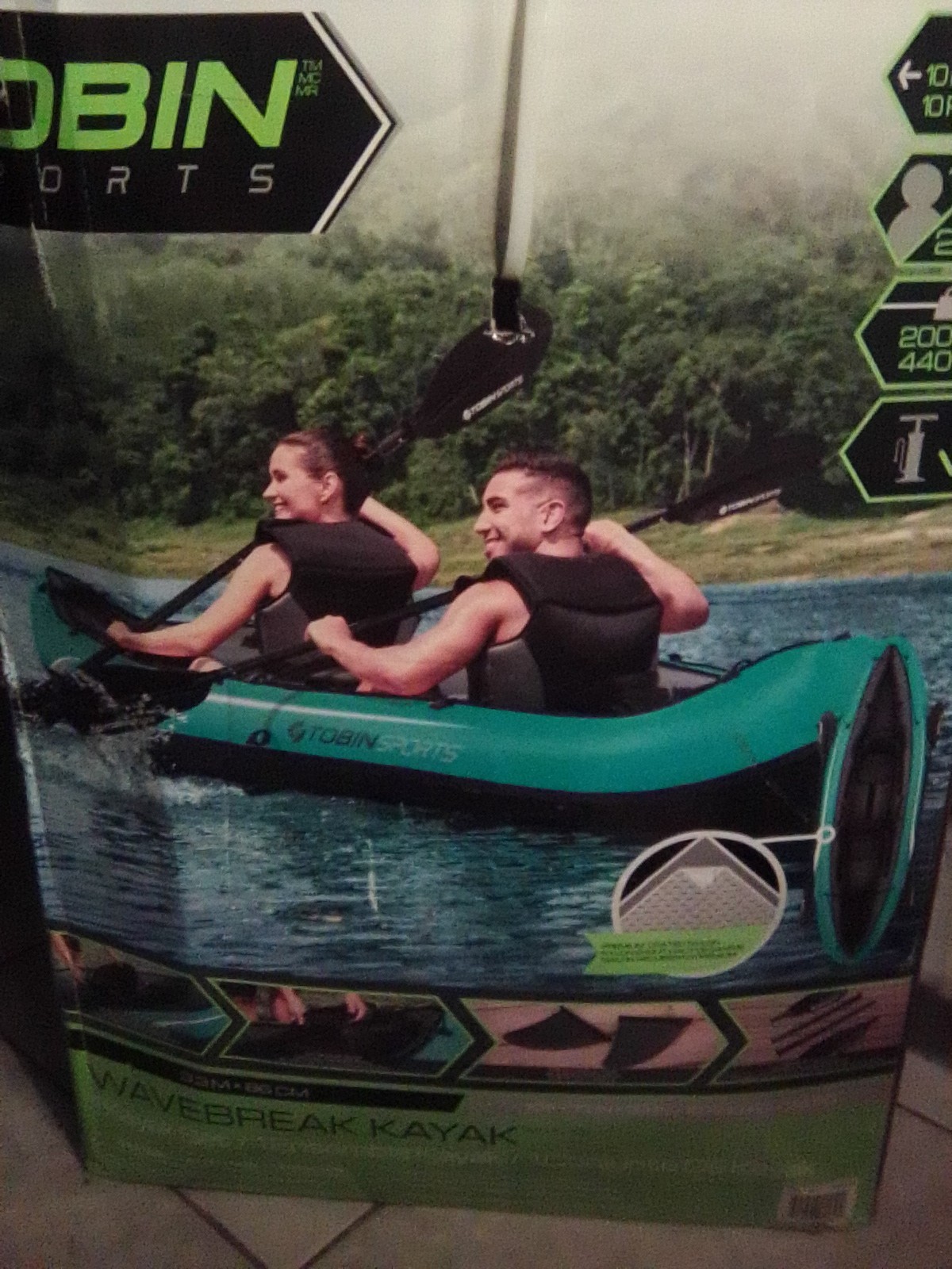 inflatable kayak 2 person