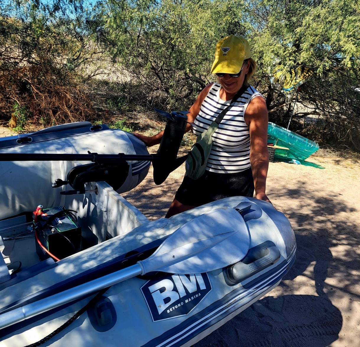 Heavy Duty USCG Approved Inflatable 10.8 Foot Boat