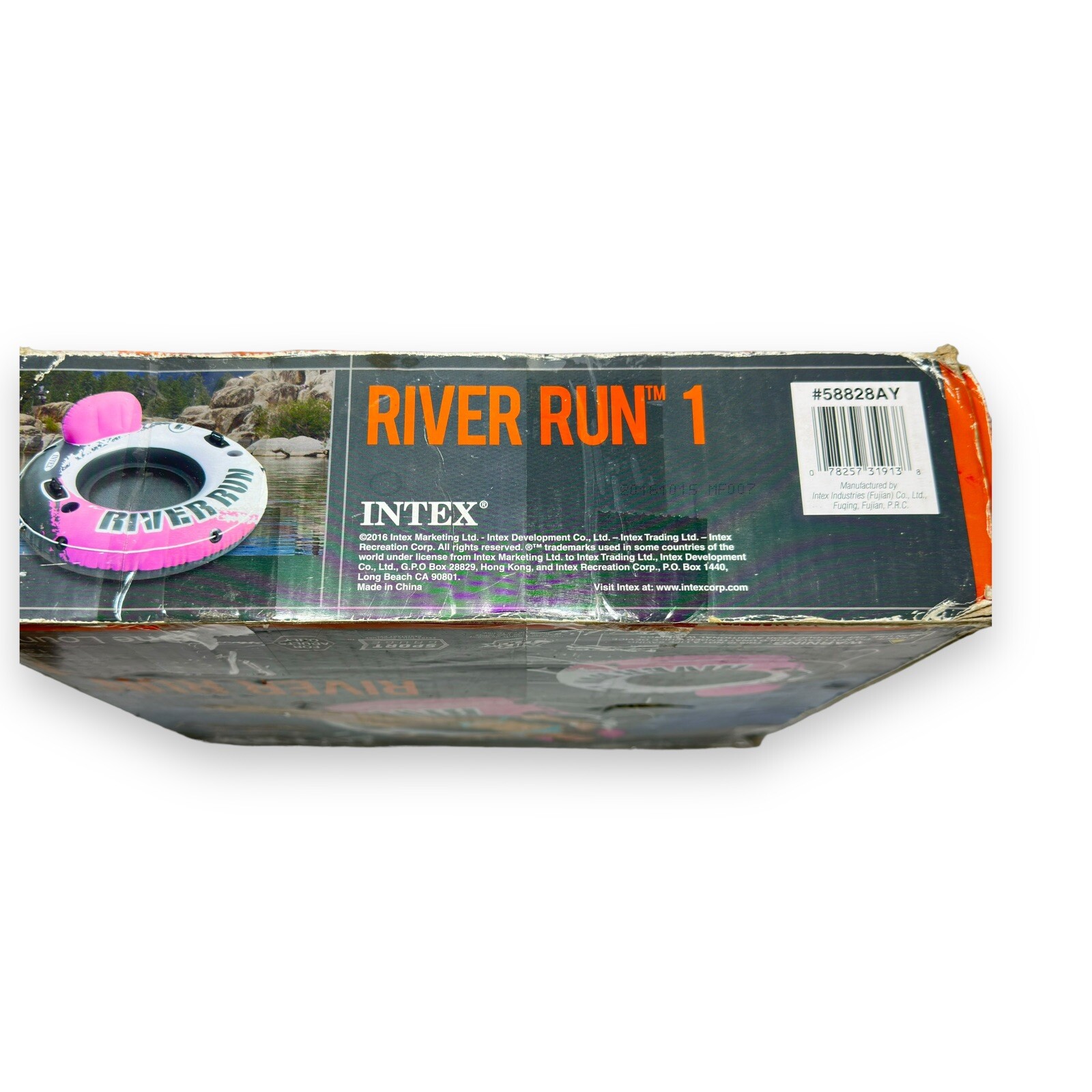 Intex River Run I Sport Lounge, Inflatable Water Float, 53″