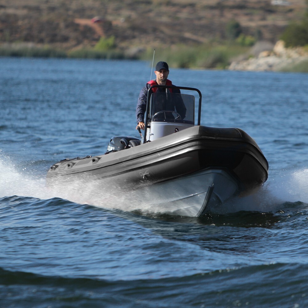 520R-PT (17’6″) Patrol Series (Rigid Hull) Inflatable Boat w/ Suzuki 70hp