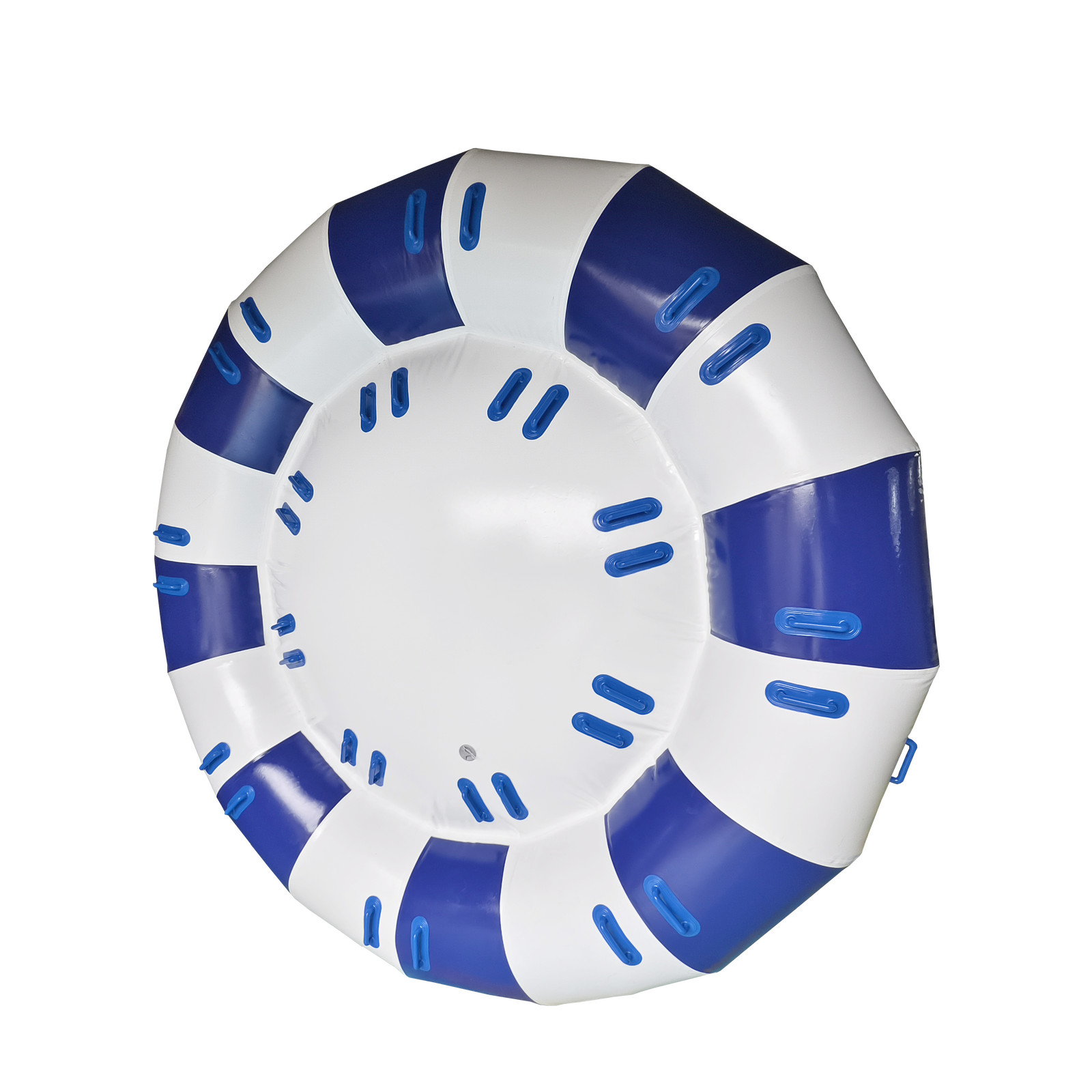 10ft Inflatable Disco Boat Spinning UFO Towable Tube for 6Person Water Fun