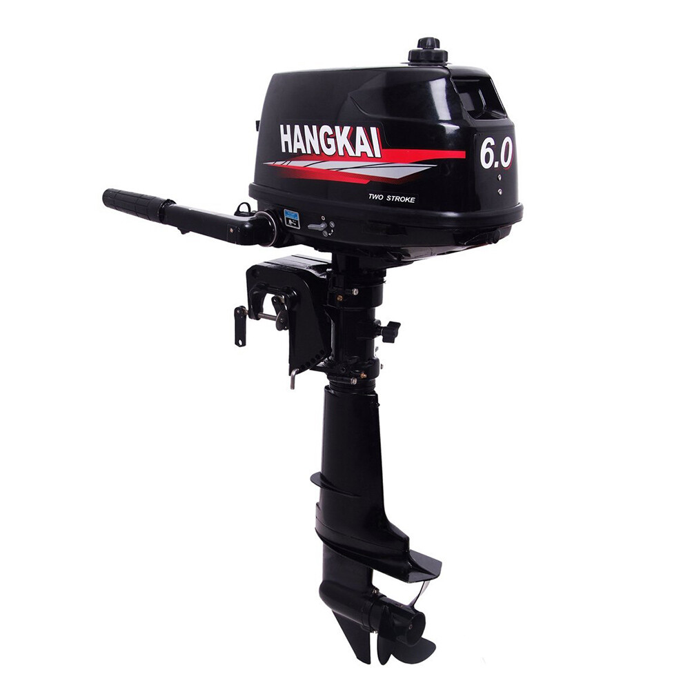 3.5-7 HP HANGKAI Outboard Motor 2/ 4Stroke Fishing Boat Engine Water/Air Cooling