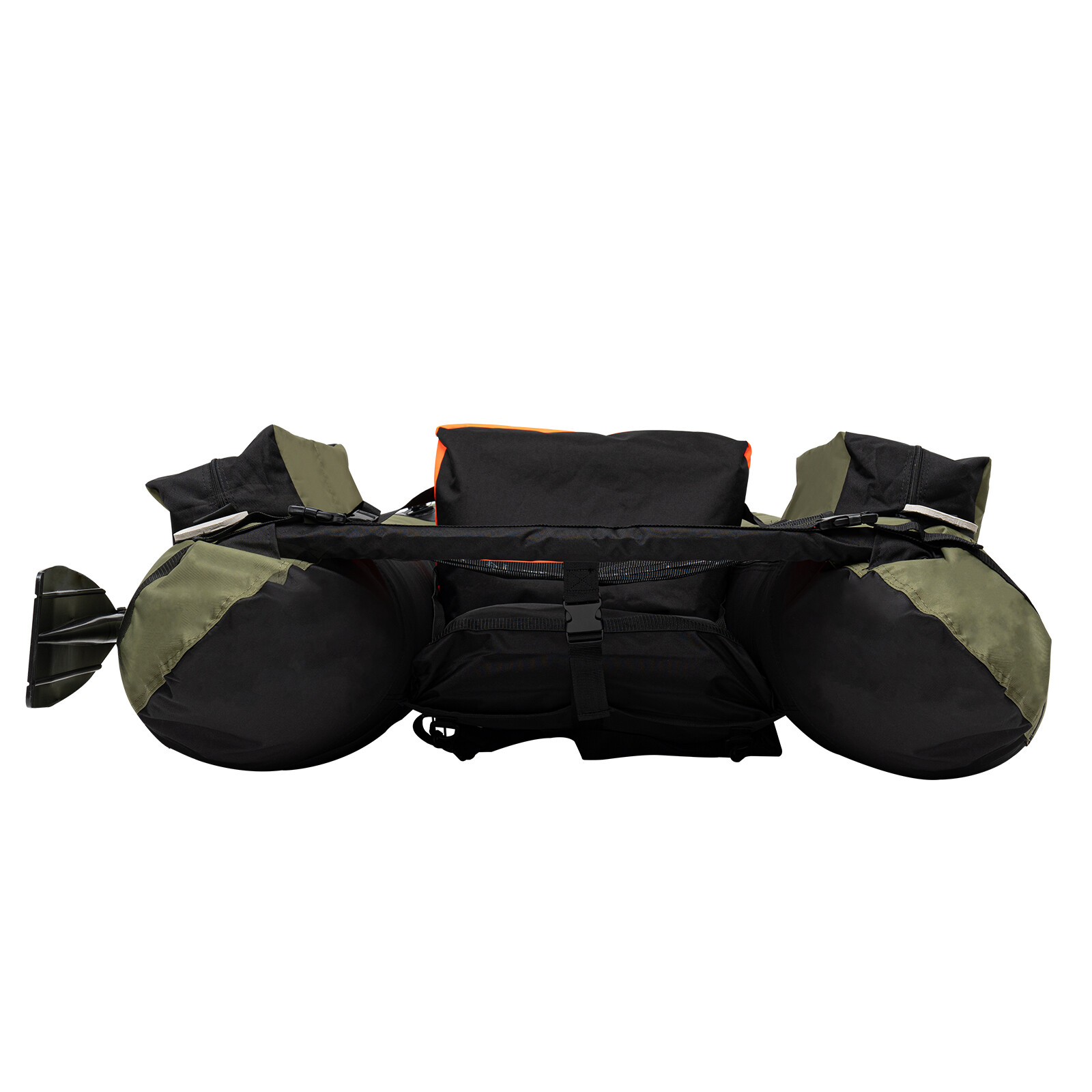 Inflatable Boat-Lightweight, Portable 1 Person Fishing Boat with Hand Air Pump