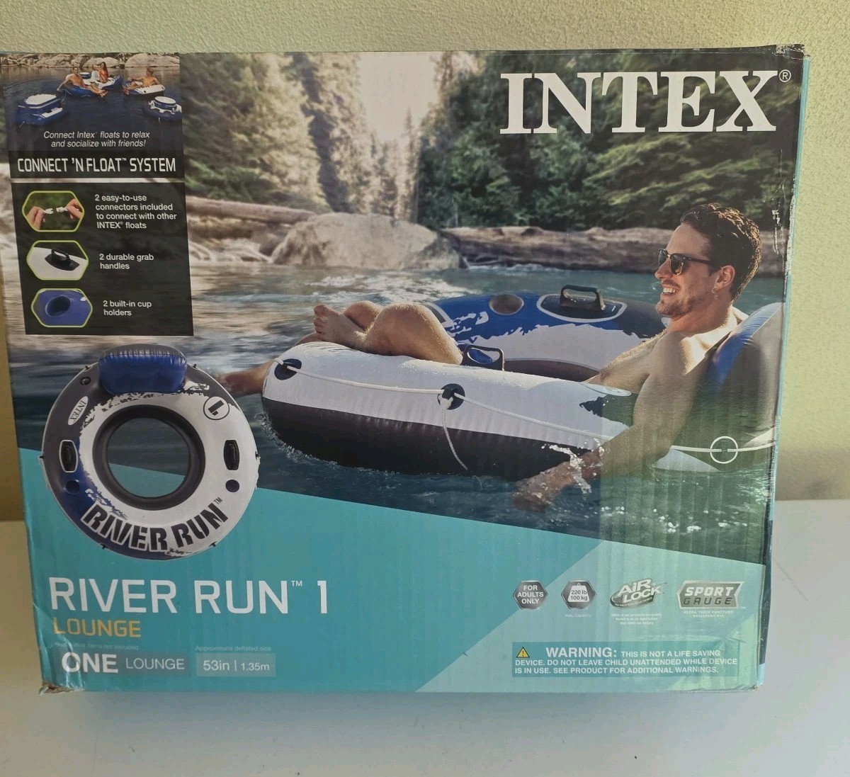 Intex River Run Floating Tube Connect N Float System