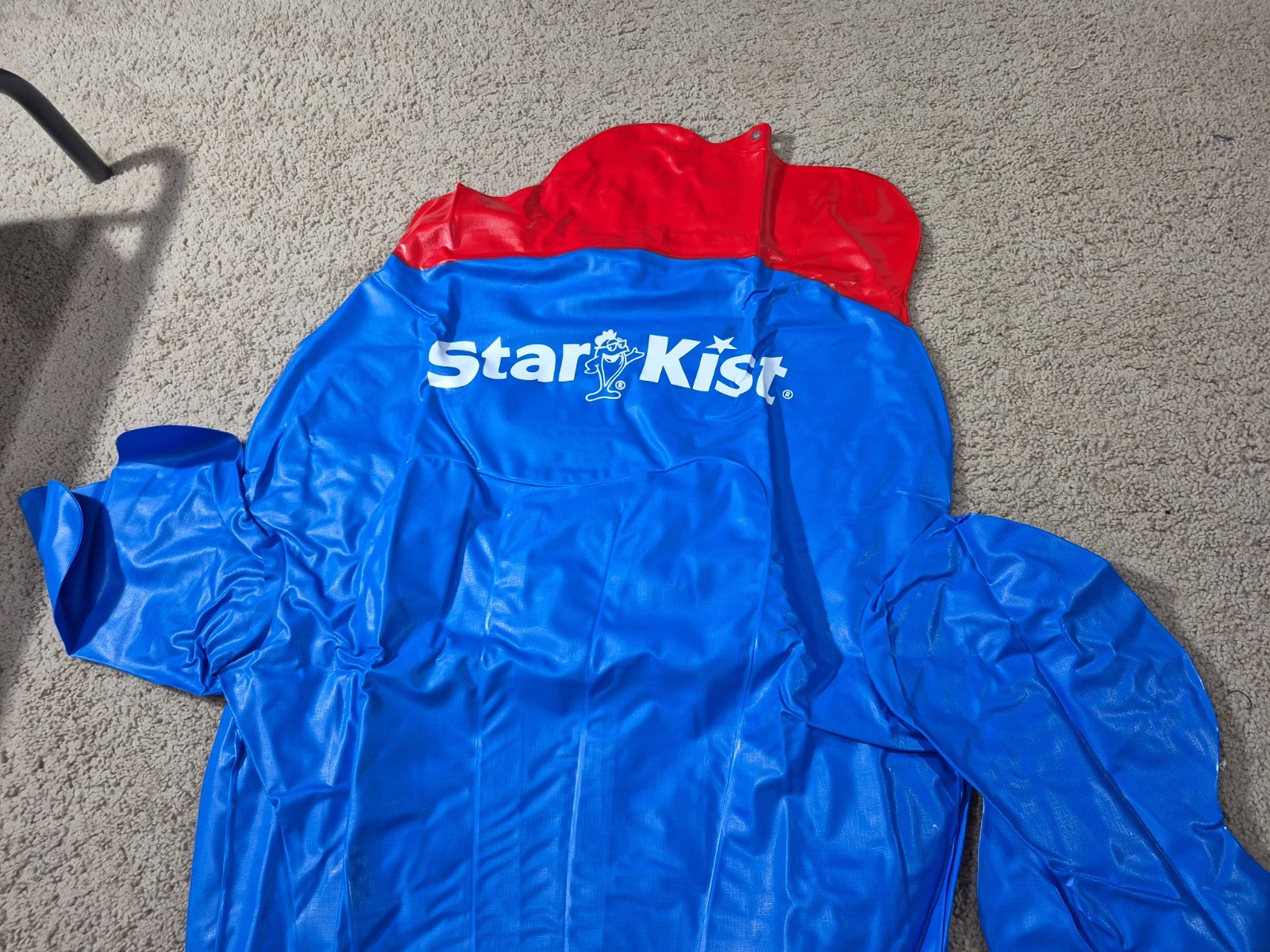 5’ Starkist Charlie the Tuna Inflatable Pool Float Raft 90s Promo NEW