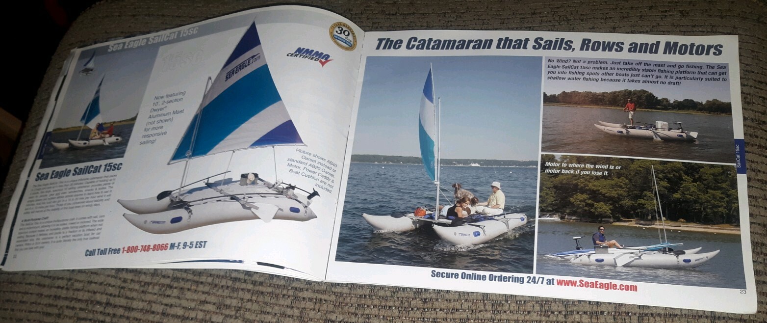 Sea Eagle spring 2005 CATALOG Inflatable Kayak boat Paddles Pump Accessories