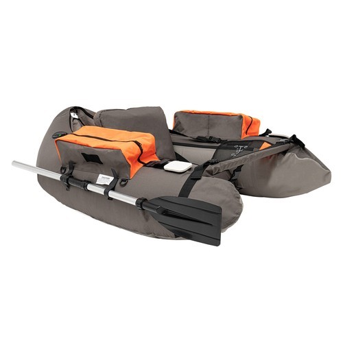 Portable Inflatable Fishing Boat Raft,Backrest Adjustable Angle, Blow Up Boat