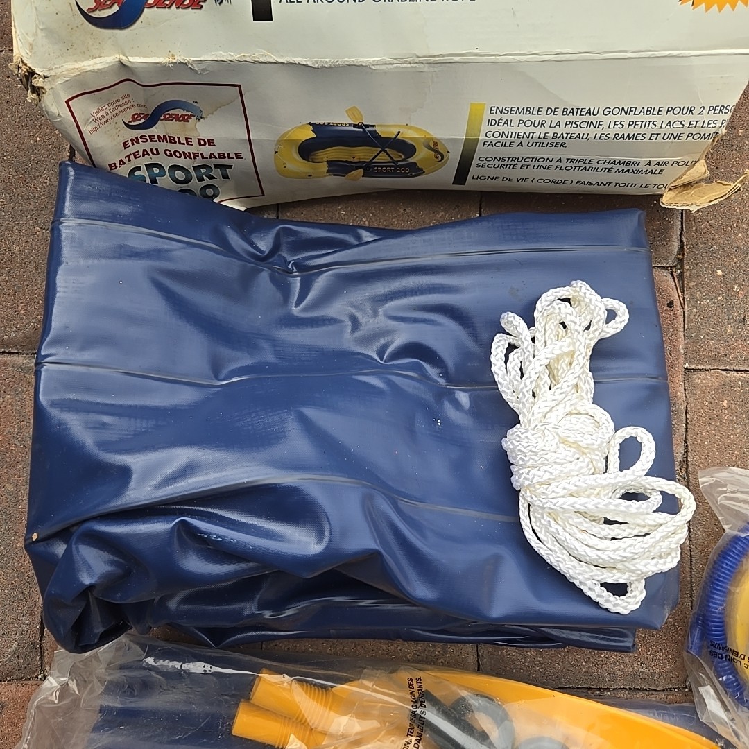 Sea Sense Sport 200 Inflatable Boat 2 Person Boat In Original Box Unused