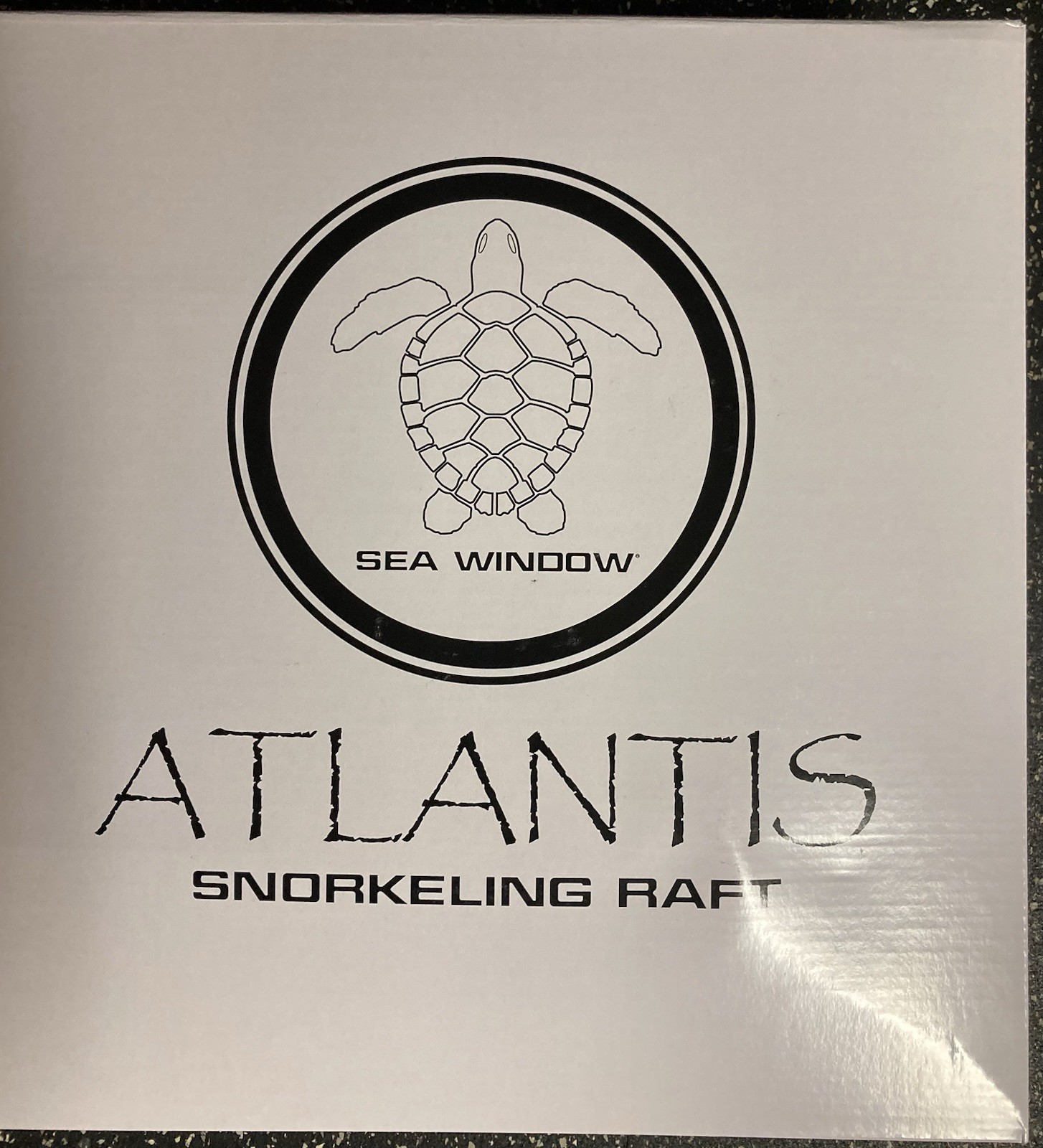 Sea Window Atlantis – Snorkeling Raft with Video Mount and Cupholder