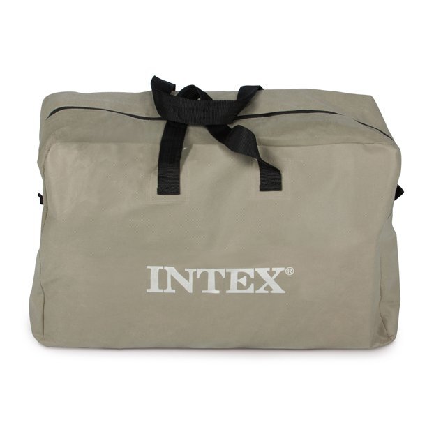 Intex Excursion 4 Inflatable Rafting Fishing 4 Person Boat Set – 68324EP