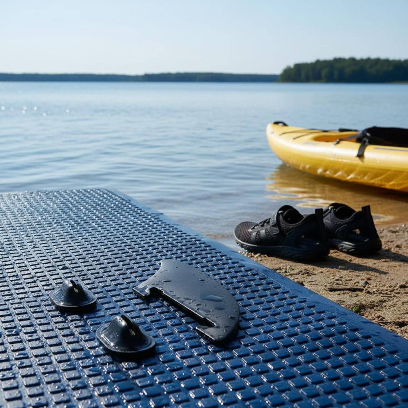 Inflatable Kayak Side Fin Lightweight Surfboard Tracking Skeg