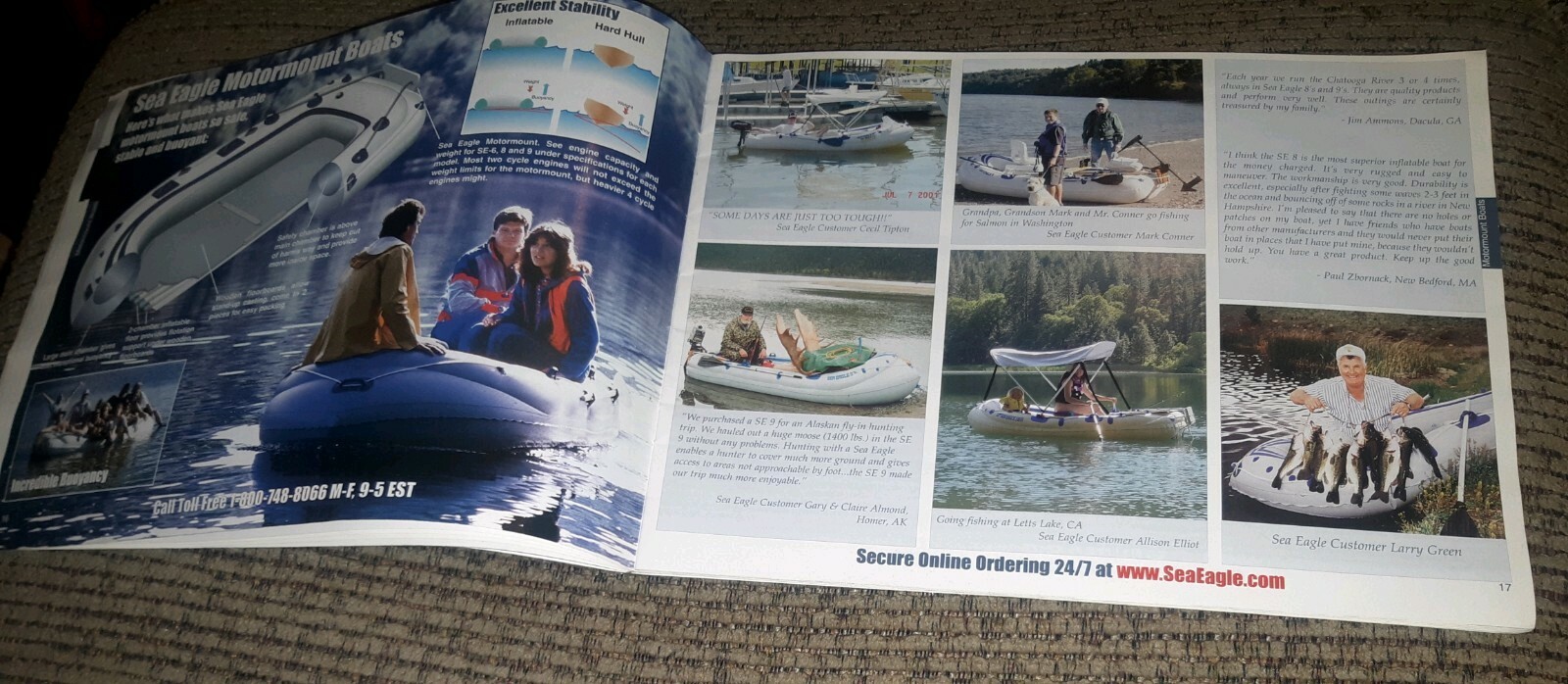 Sea Eagle spring 2005 CATALOG Inflatable Kayak boat Paddles Pump Accessories