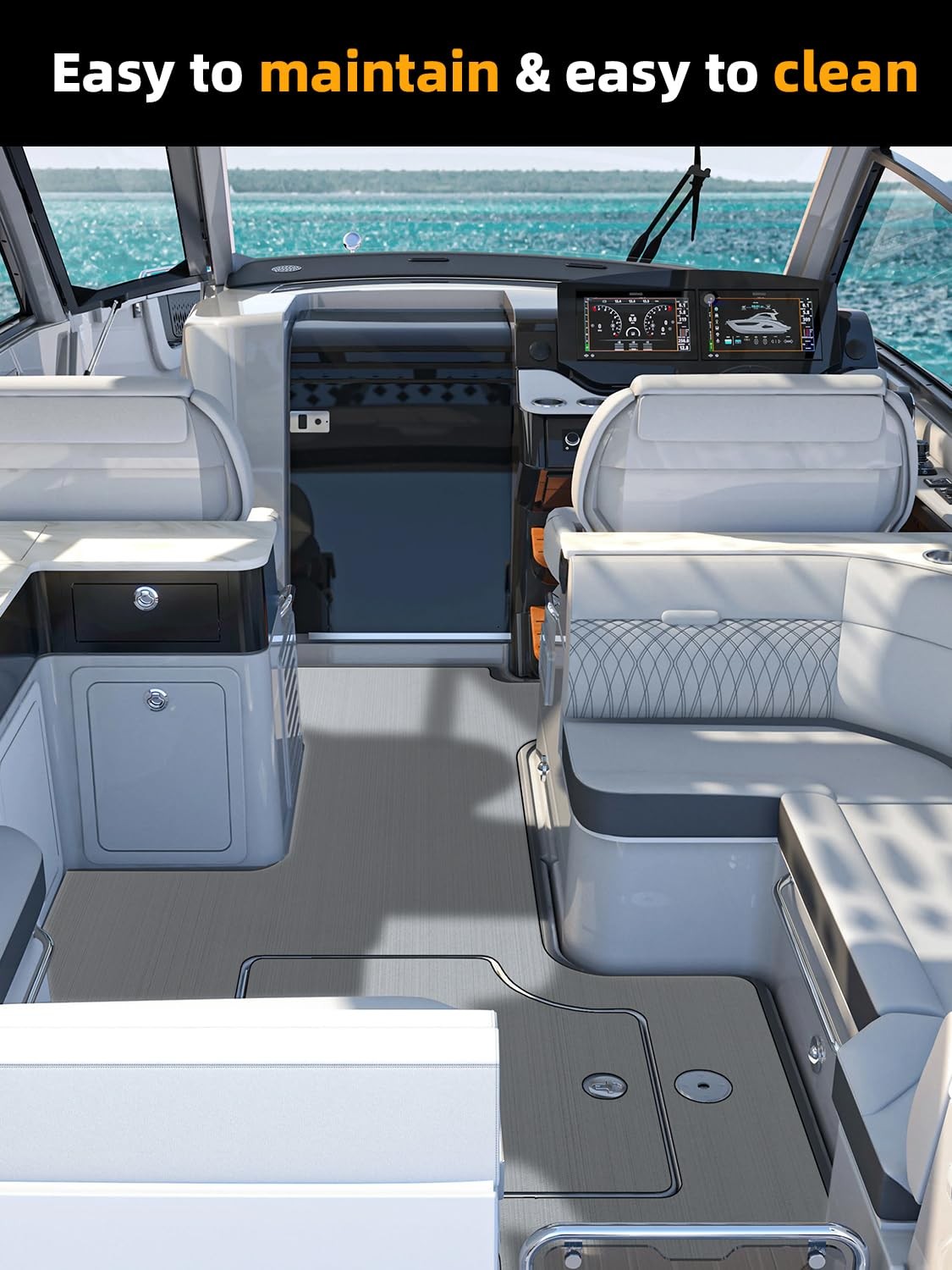 Focean Boat Flooring Eva Foam Boat Decking Marine Flooring Brushed Texture
