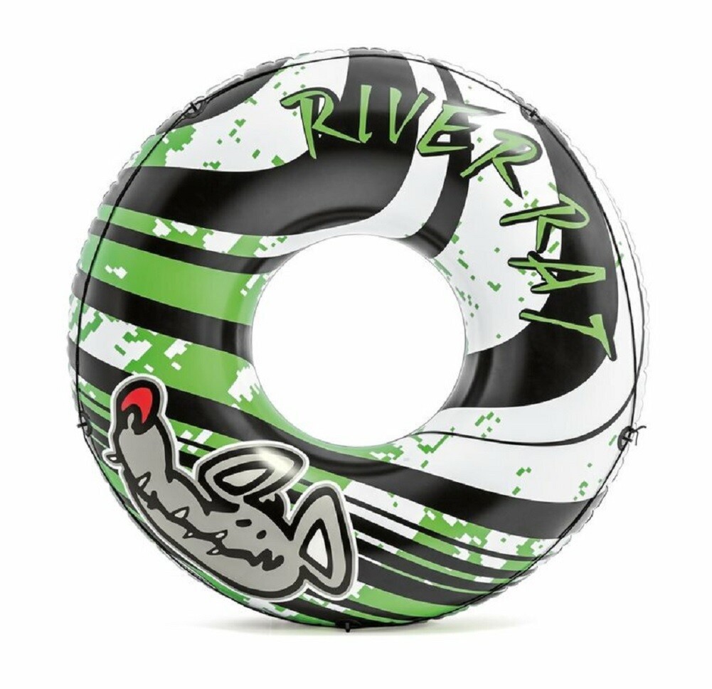 INTEX River Rat Inflatable 48inch Floating Tube Raft 68209E