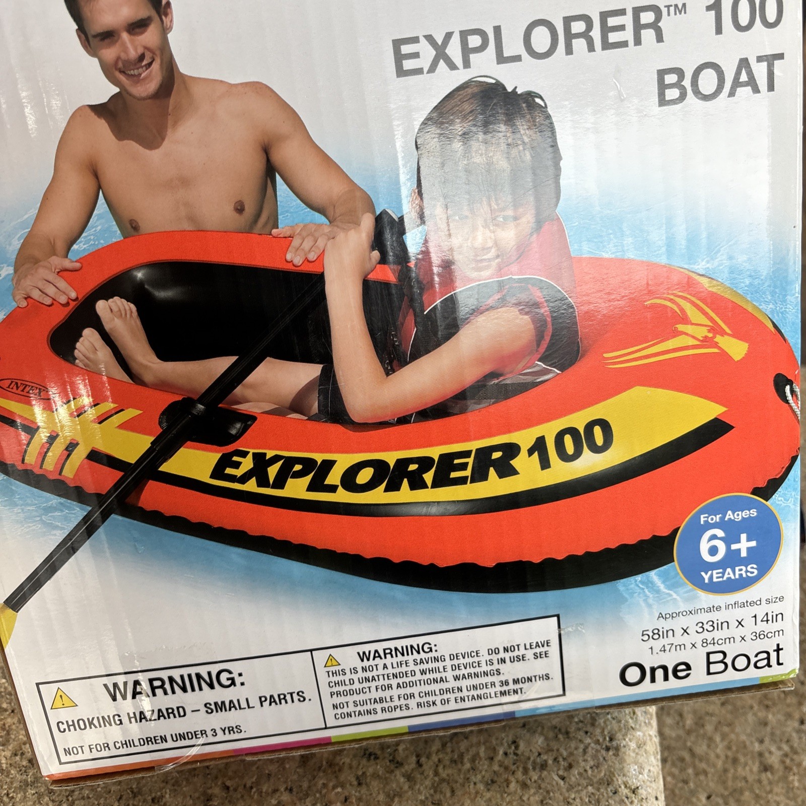 Intex Explorer 58329EP Inflatable Boat Series