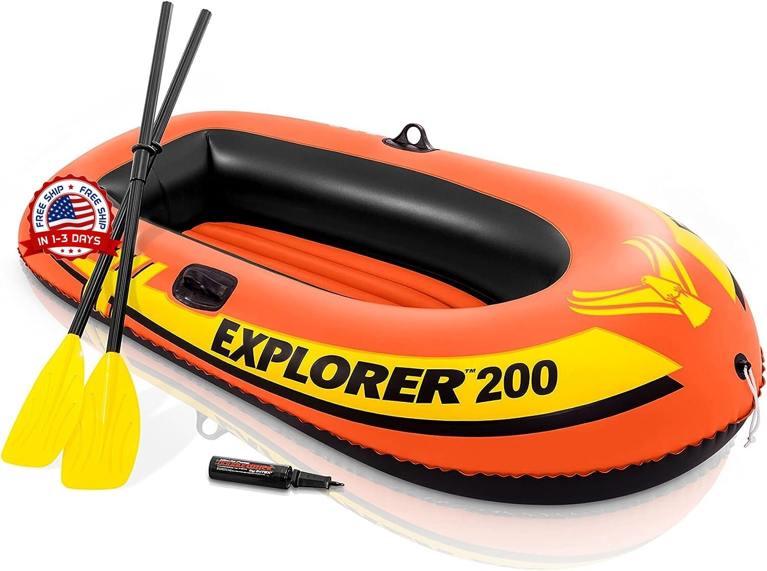 Bote Inflable Con Remos Balsa Bote De Pesca Resistente Durable Bomba De Aire