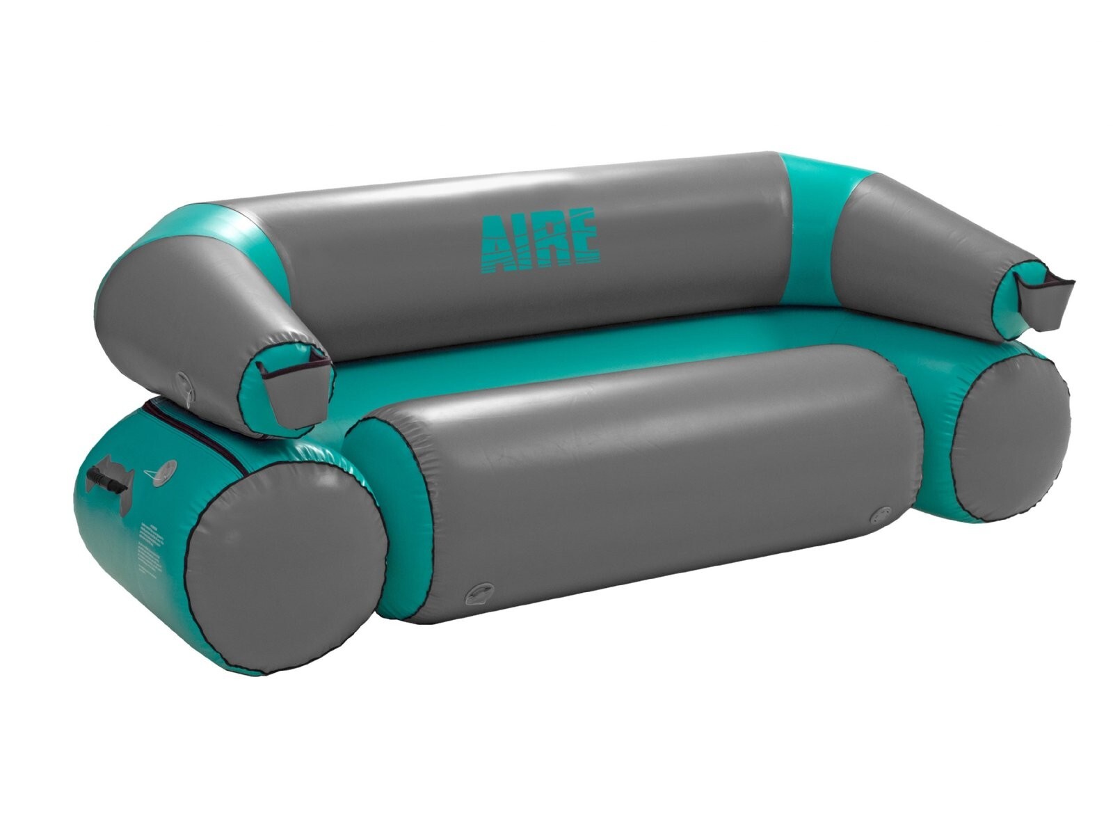 Outcast Aire River Couch – Gray / Teal – New