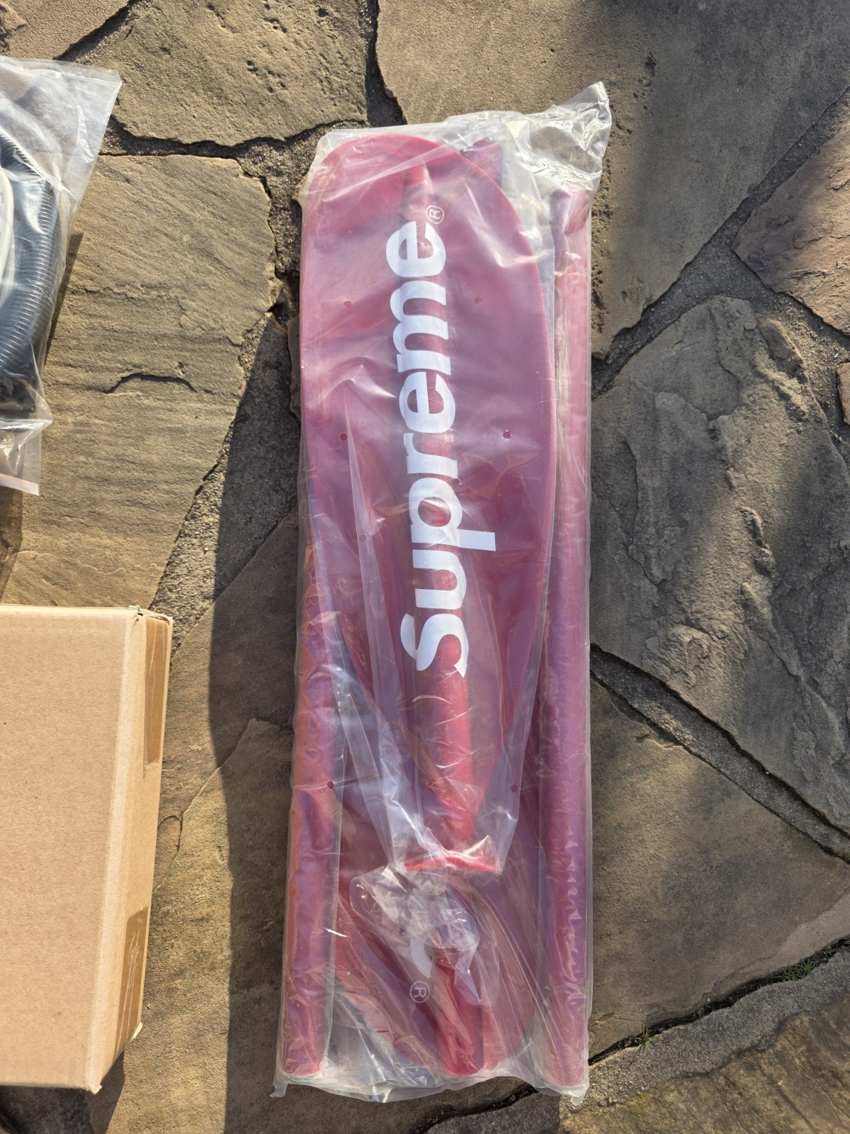 Supreme Advanced Elements Packlite Kayak in Red SS18 Inflatable Packable Oar