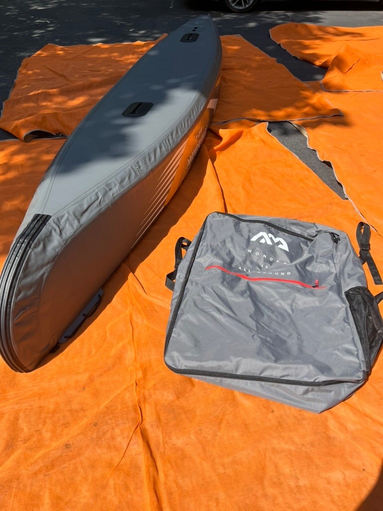 Inflatable Canoe – Aqua Marina Tomahawk AIR-C 15’8″ 3-person canoe