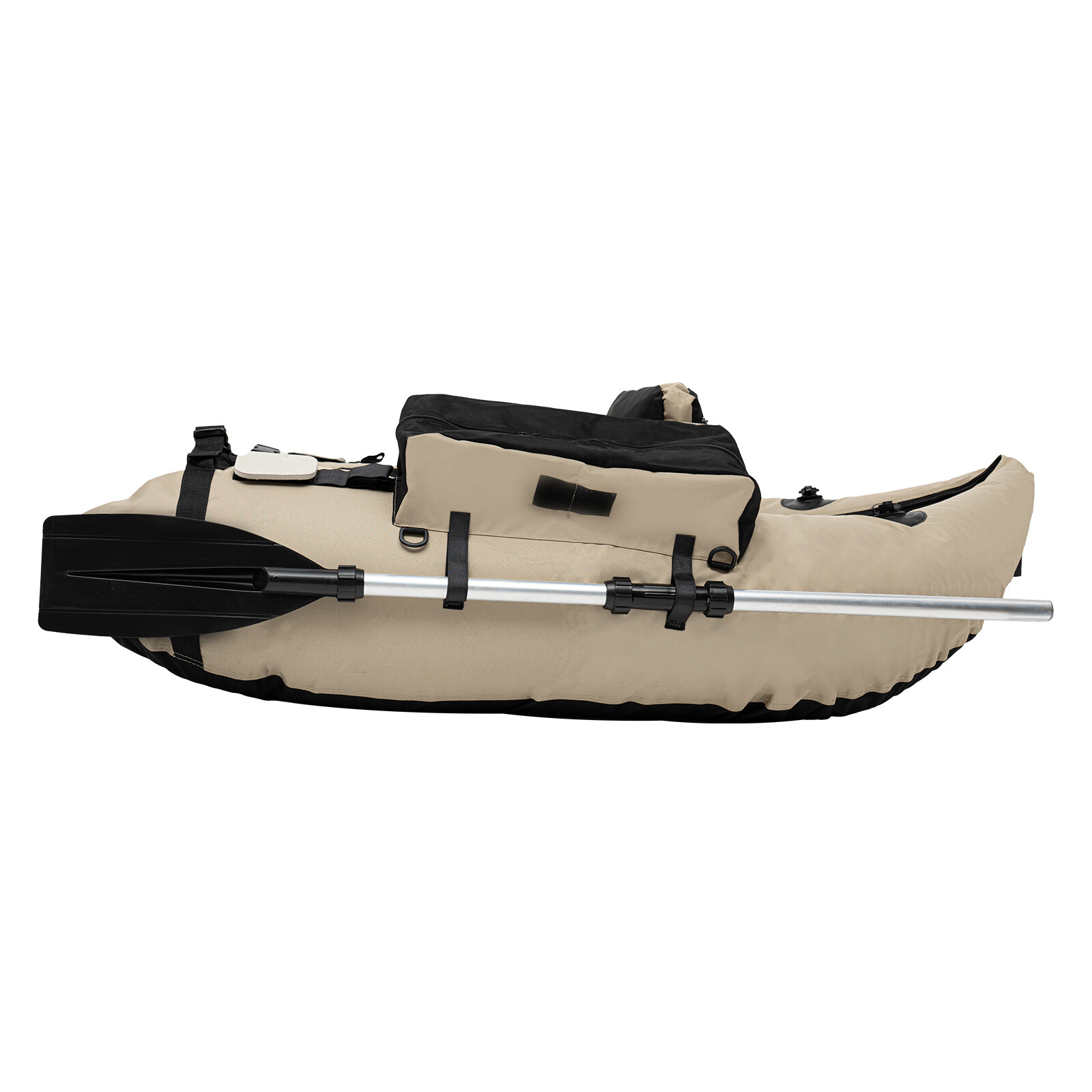 Portable Inflatable Boat Fishing Dinghy Boat Sport Backrest Adjustable 130kg