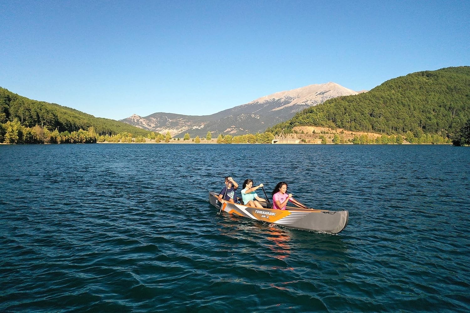 Inflatable Canoe – Aqua Marina Tomahawk AIR-C 15’8″ 3-person canoe