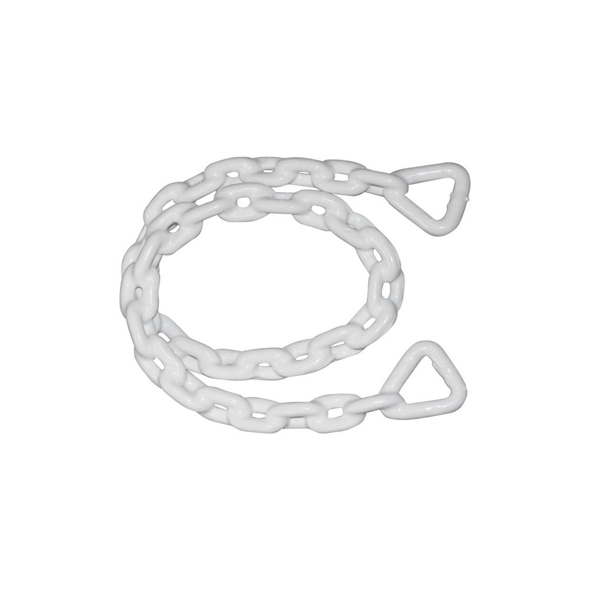 Seasense Vinyl Coated Anchor Chain 0.25- Inch X 4-Feet White 50074743