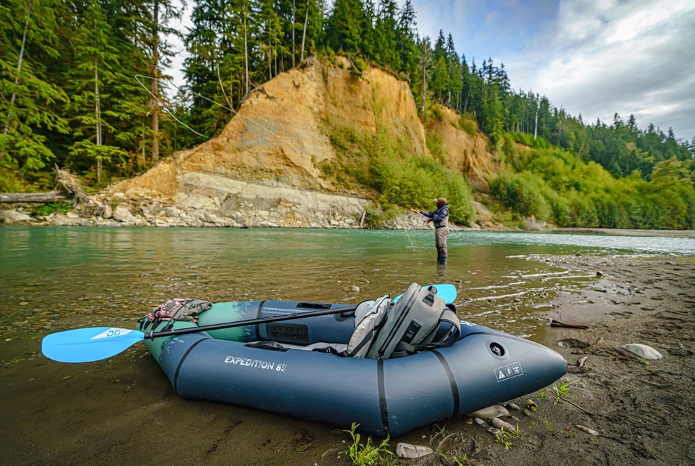 AquaGlide Backwoods Expedition 85 Ultralight Kayak