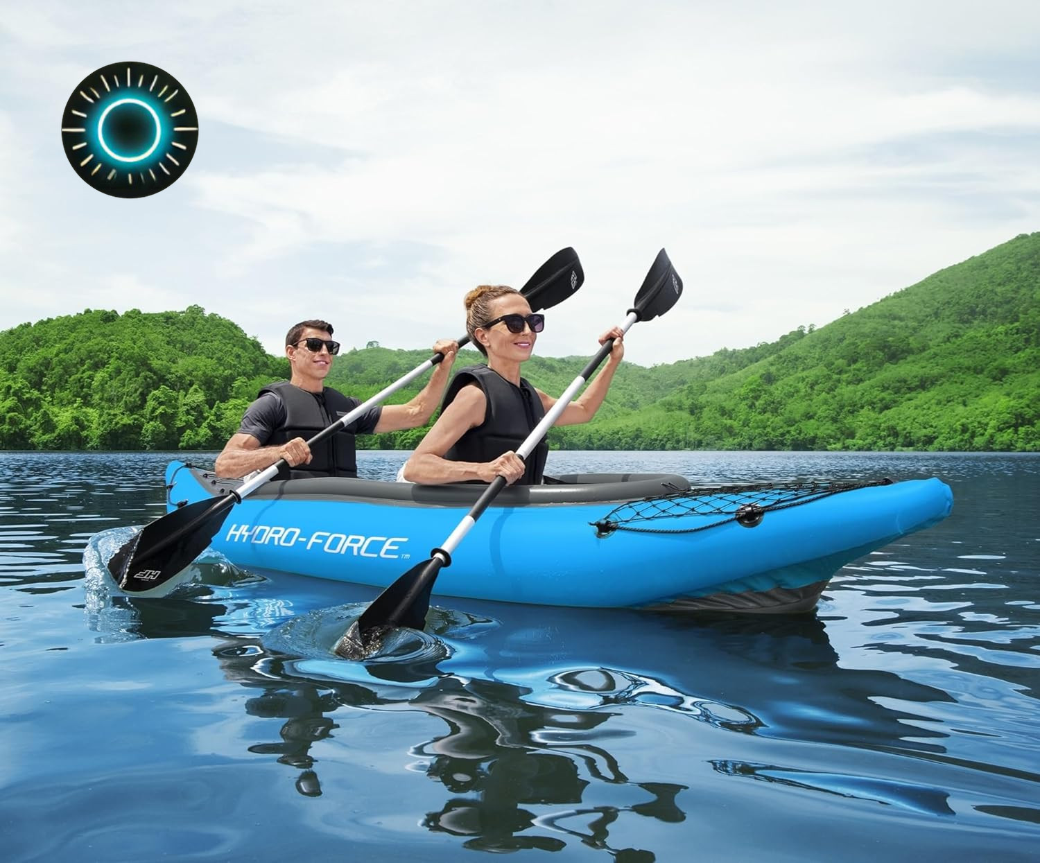 Bestway Hydro-Force 2-Person Ventura Elite Inflatable Kayak Set FREE SHIPPING