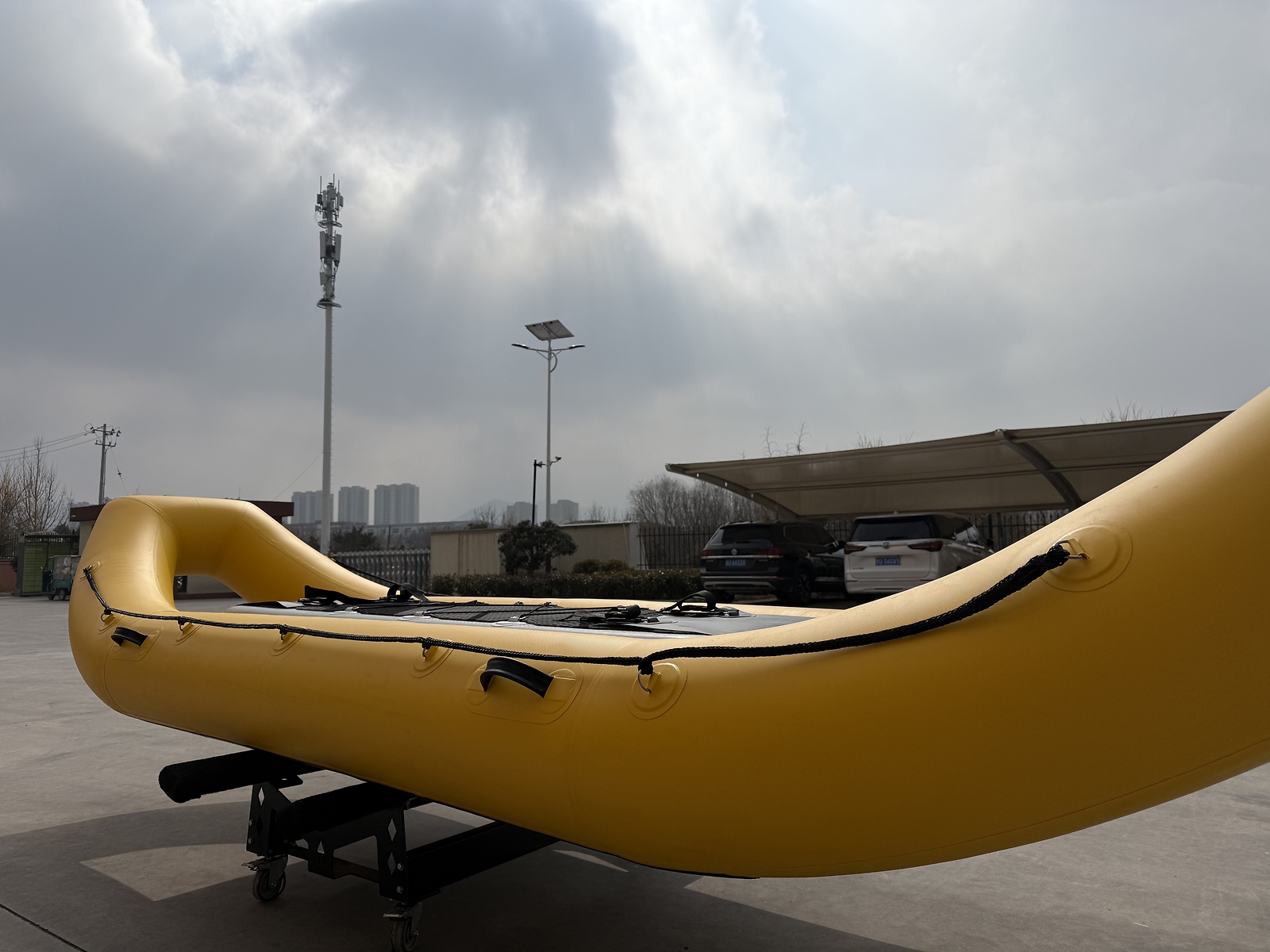 Professional Inflatable Ice Rescue Sled Inflatable Water Rescue Jet Ski Board