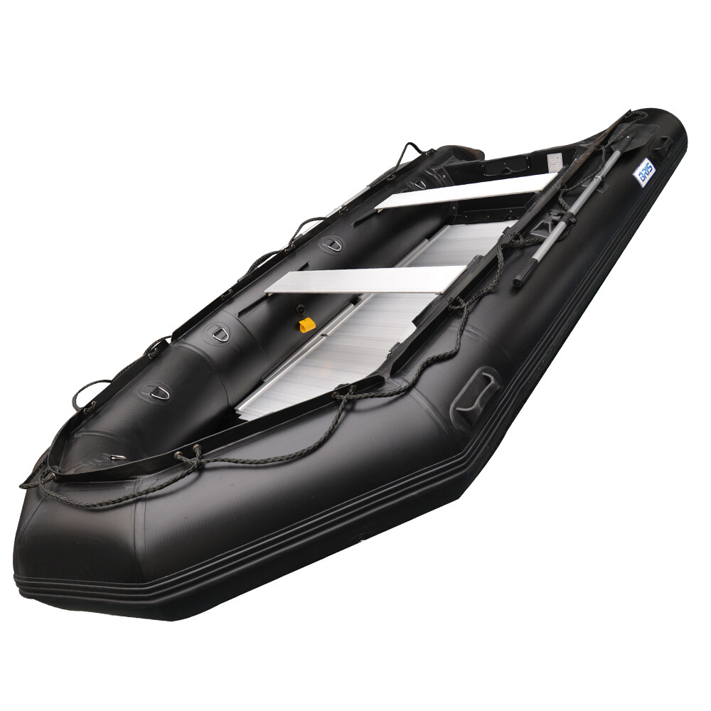 BRIS 1.2mm PVC 12.5 ft Inflatable Boat Inflatable Rescue & Dive Boat Raft