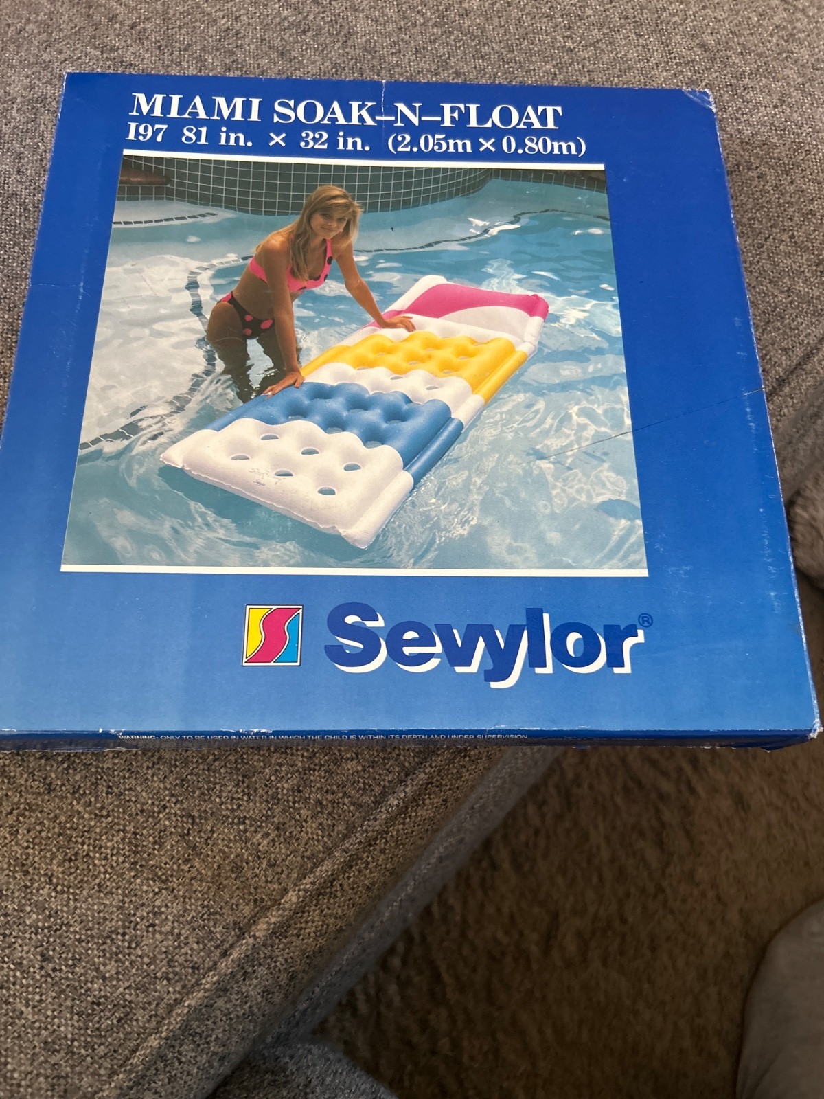 Sevylor Miami soak n float I97 81x32in