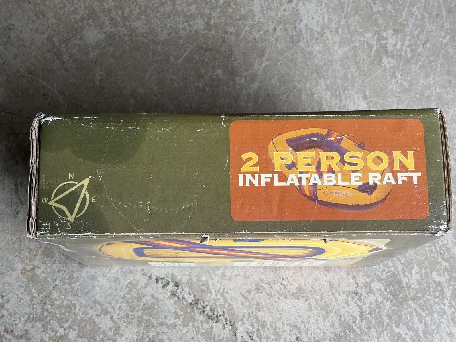 Vintage Northeast Outfitters 2 Person Inflatable Boat Raft Dick’s Sporting Goods