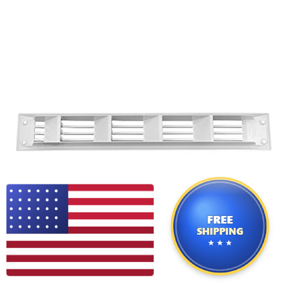 Attwood 1494F1 Marine Venturi Vent Cover White Finish