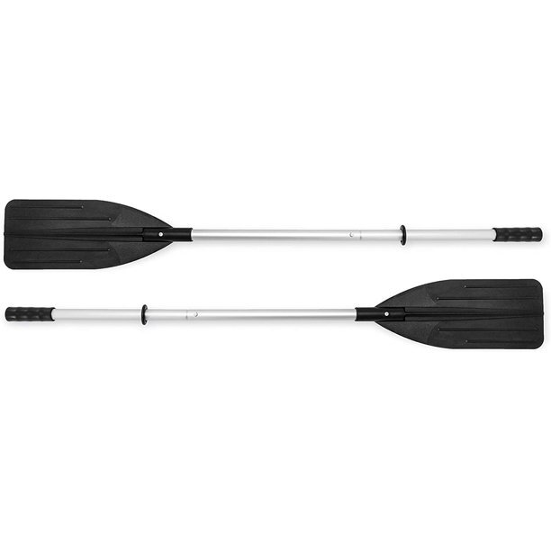 Intex Excursion 4 Inflatable Rafting Fishing 4 Person Boat Set – 68324EP