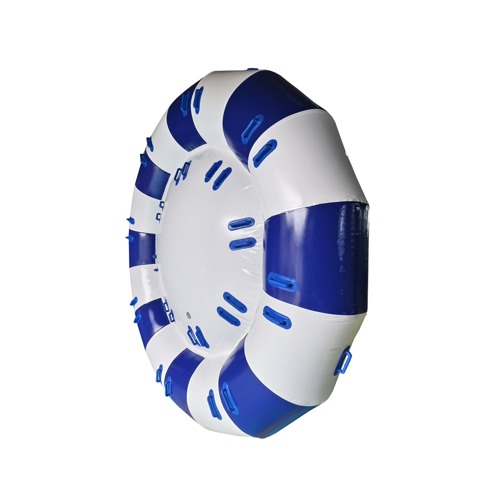 10ft Inflatable Disco Boat Spinning UFO Towable Tube for 6Person Water Fun