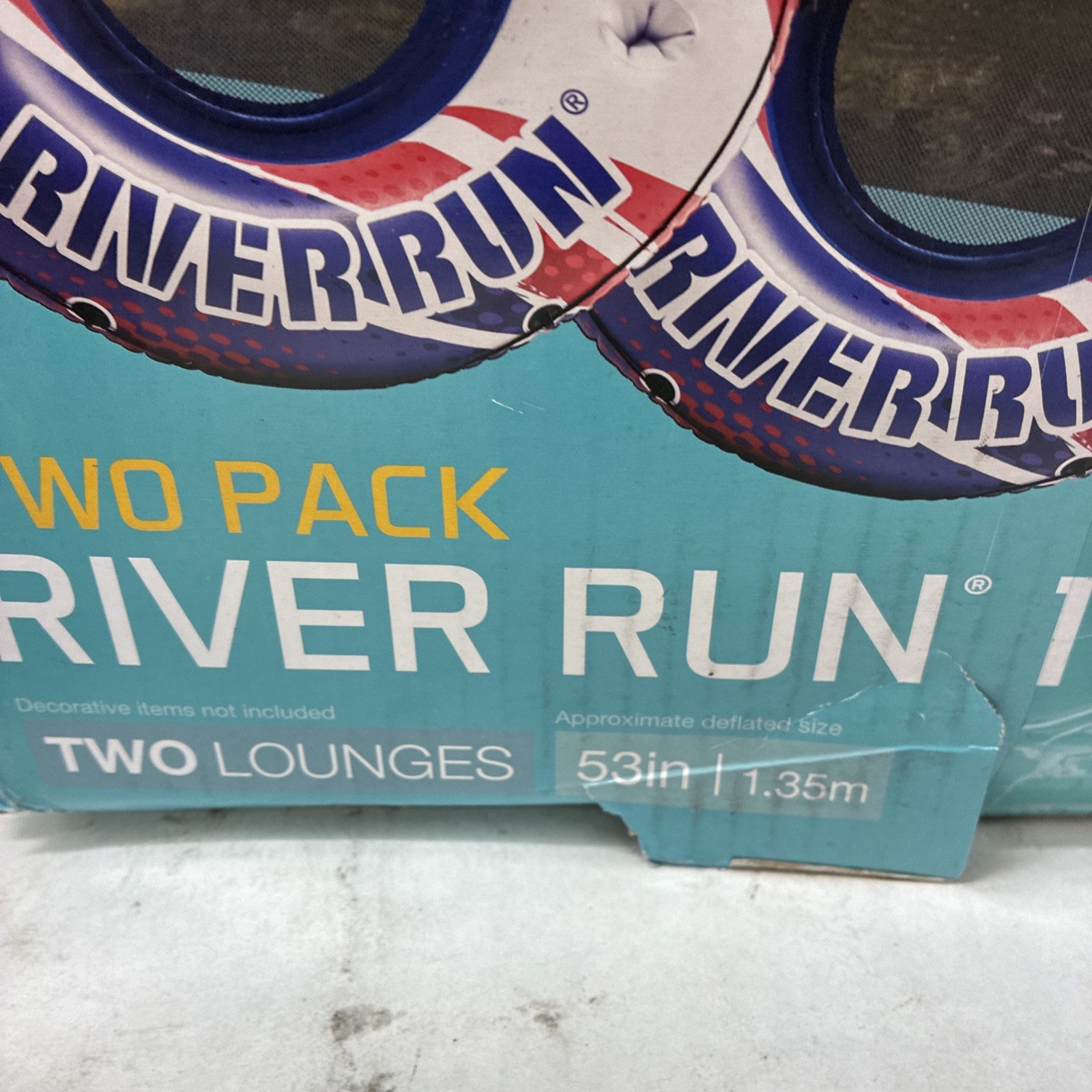 Intex Two Pack River Run 1 Lounges 57834S