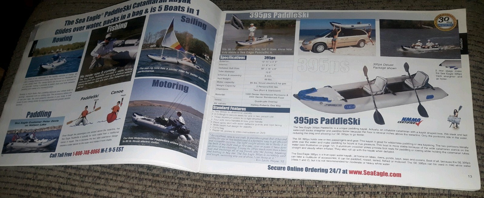 Sea Eagle spring 2005 CATALOG Inflatable Kayak boat Paddles Pump Accessories