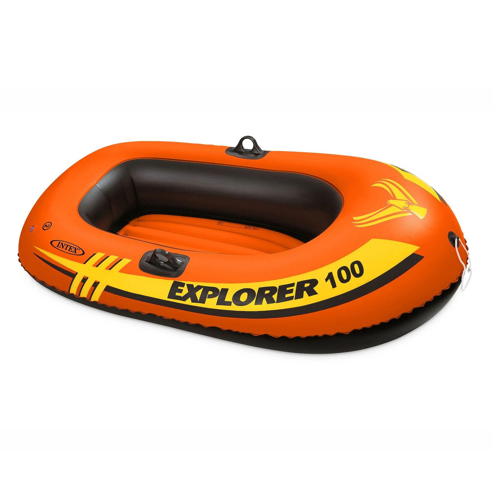 Intex Explorer 100 Inflatable Boat 1 Person Youth Lake Pool Raft Row Boat