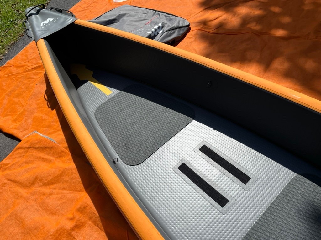 Inflatable Canoe – Aqua Marina Tomahawk AIR-C 15’8″ 3-person canoe
