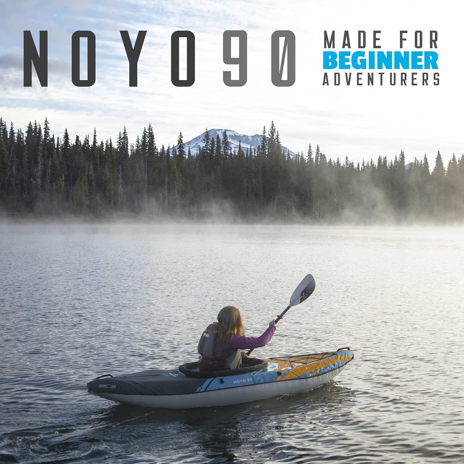 Inflatable Kayak,Portable,Lightweight & Built to Last,Kayak-Seat and Storage Bag